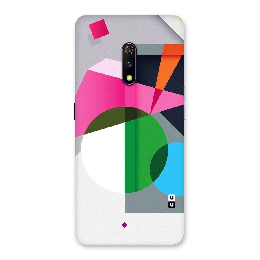 Polygons Cute Pattern Back Case for Realme X