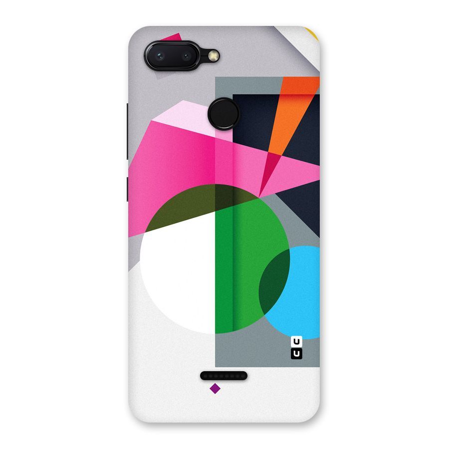 Polygons Cute Pattern Back Case for Redmi 6