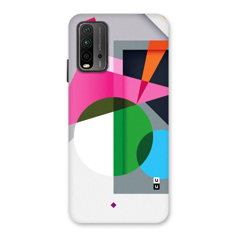 Polygons Cute Pattern Back Case for Redmi 9 Power