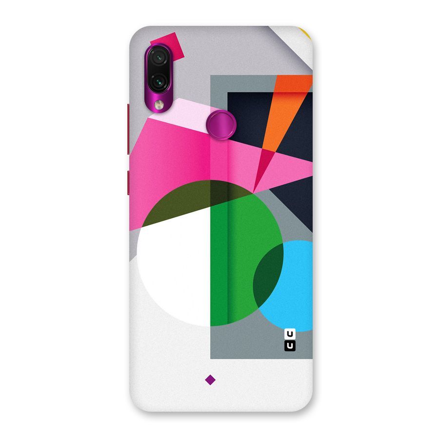 Polygons Cute Pattern Back Case for Redmi Note 7 Pro