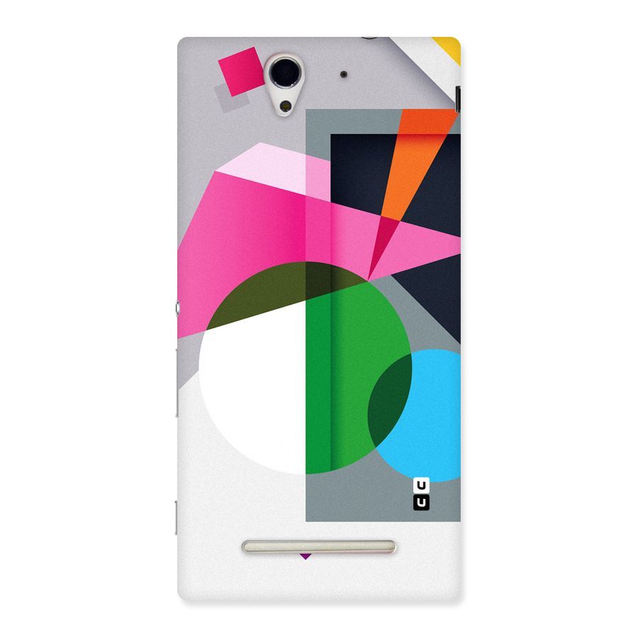 Polygons Cute Pattern Back Case for Sony Xperia C3
