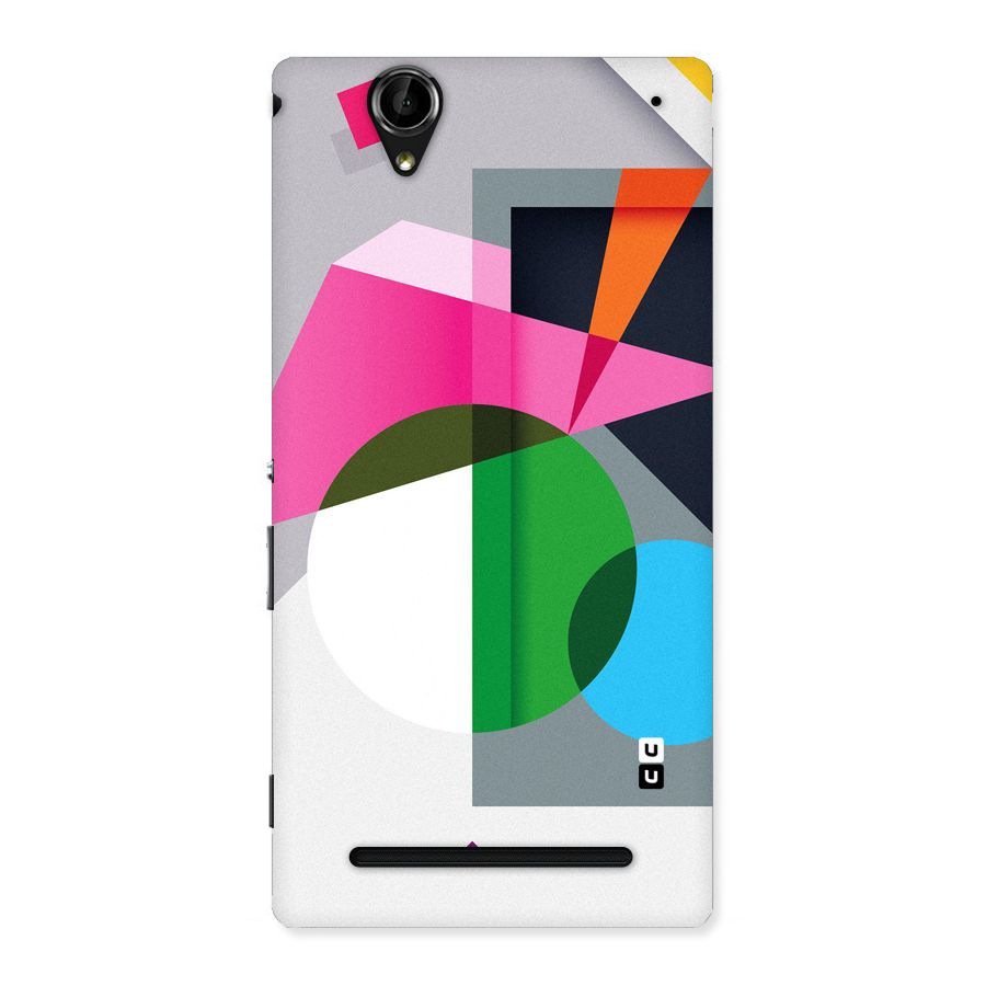 Polygons Cute Pattern Back Case for Sony Xperia T2