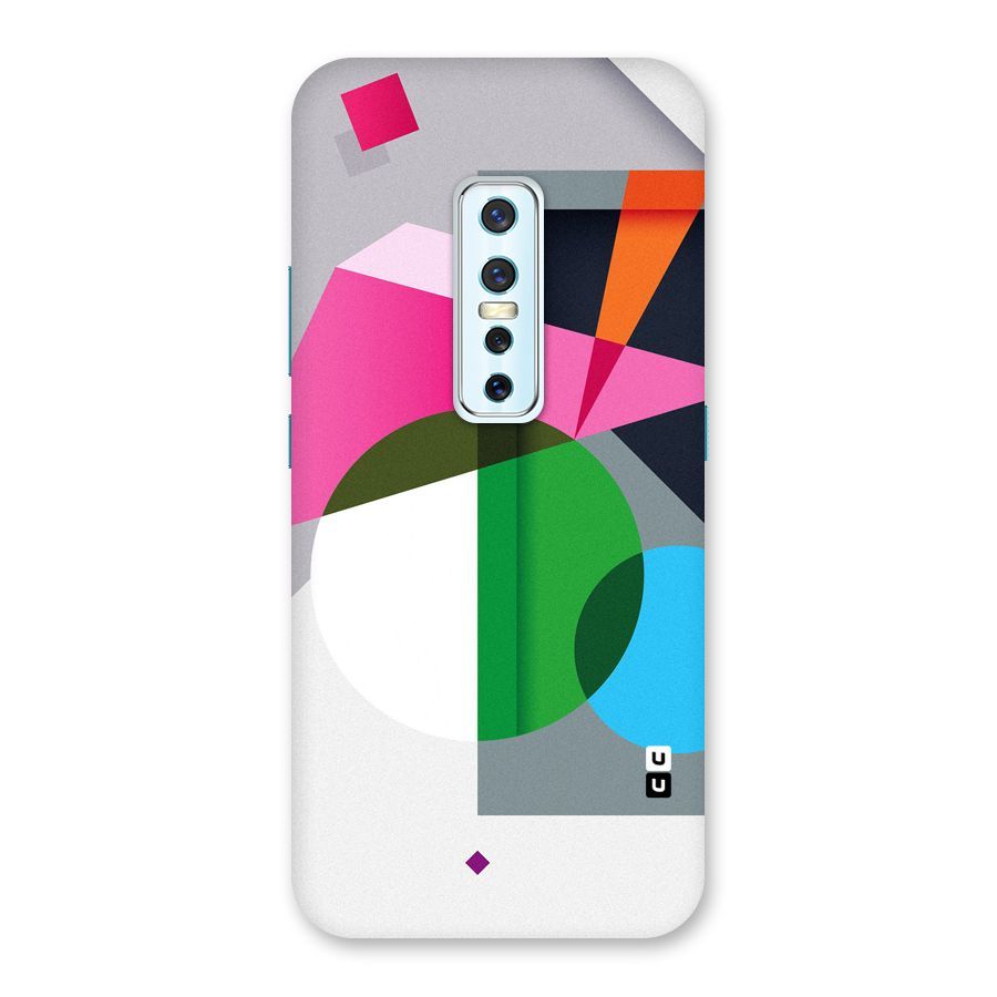 Polygons Cute Pattern Back Case for Vivo V17 Pro