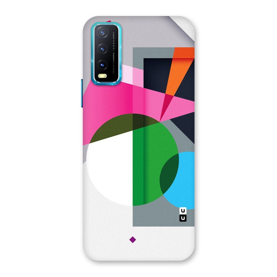Polygons Cute Pattern Back Case for Vivo Y20