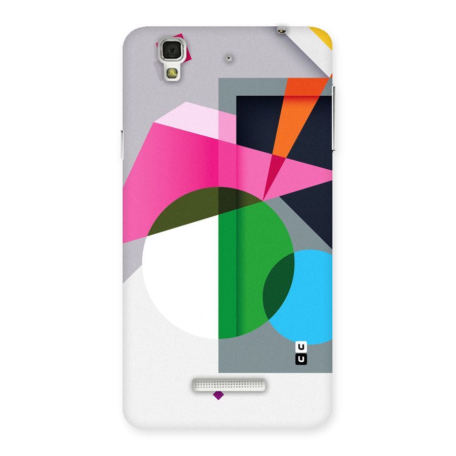 Polygons Cute Pattern Back Case for Yu Yureka