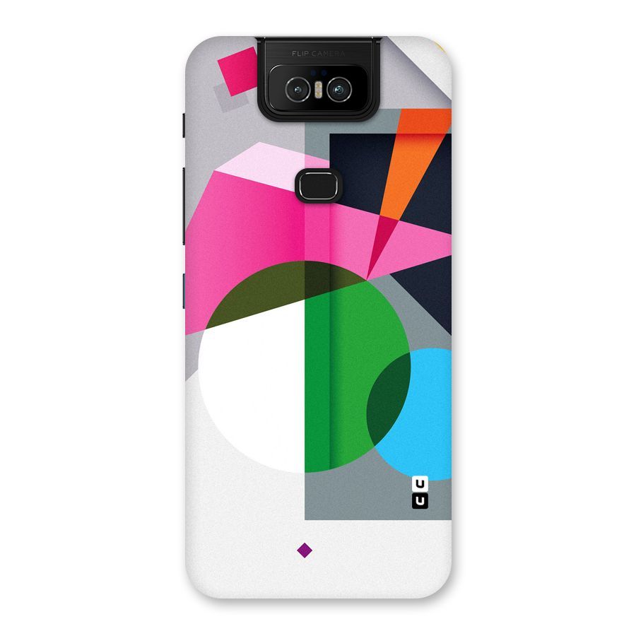 Polygons Cute Pattern Back Case for Zenfone 6z