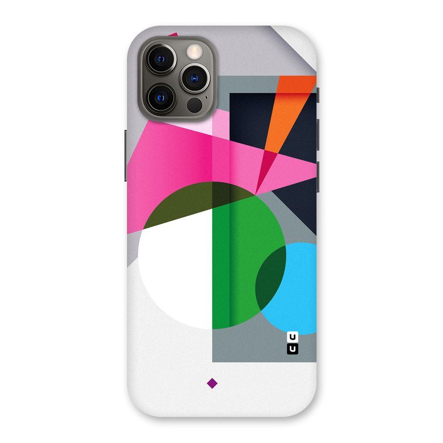 Polygons Cute Pattern Back Case for iPhone 12 Pro