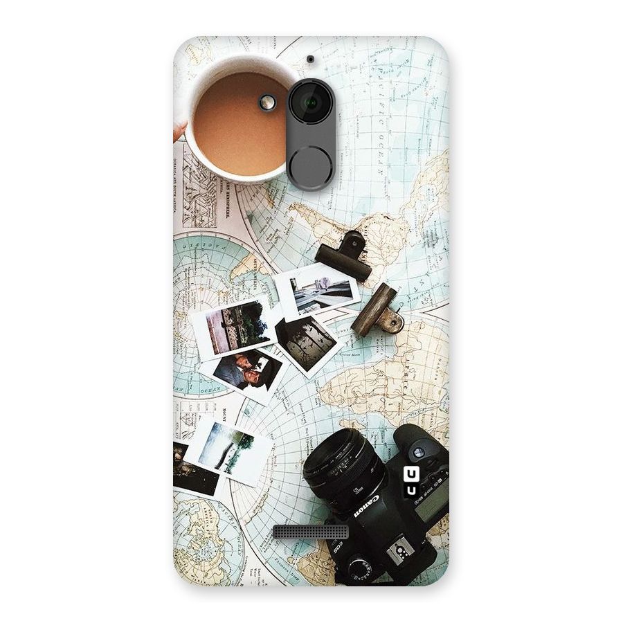 Post Stamps Travel Back Case for Coolpad Note 5