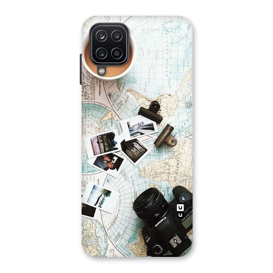 Post Stamps Travel Back Case for Galaxy A12