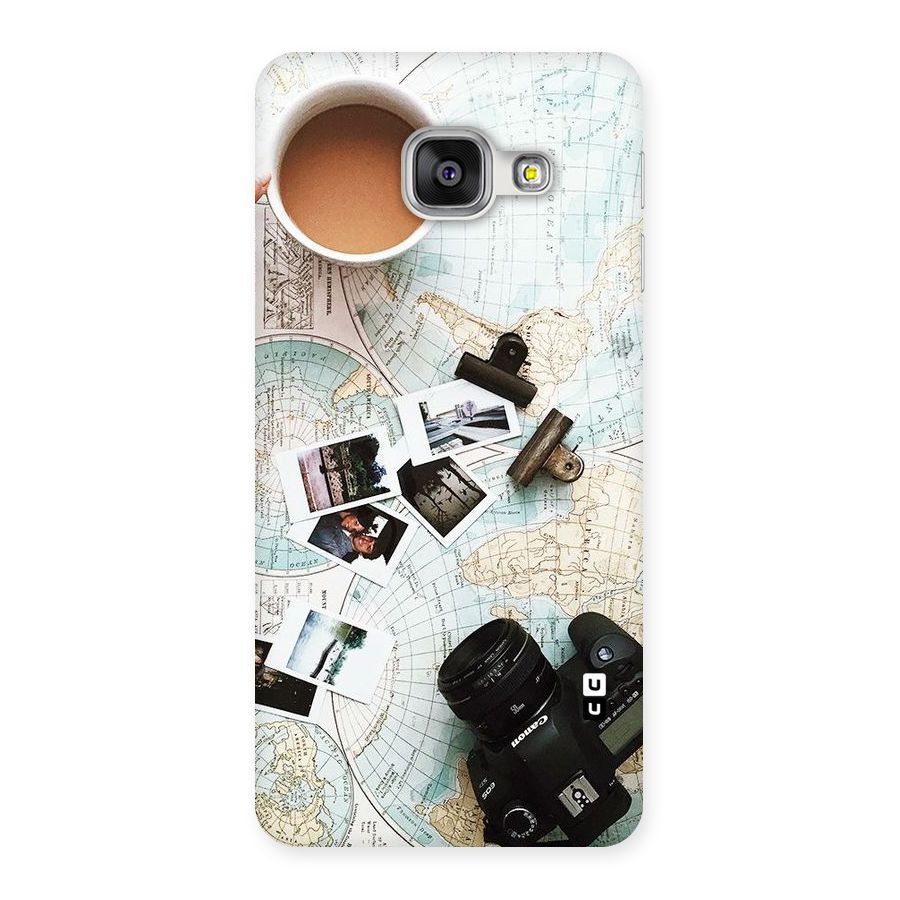 Post Stamps Travel Back Case for Galaxy A3 2016