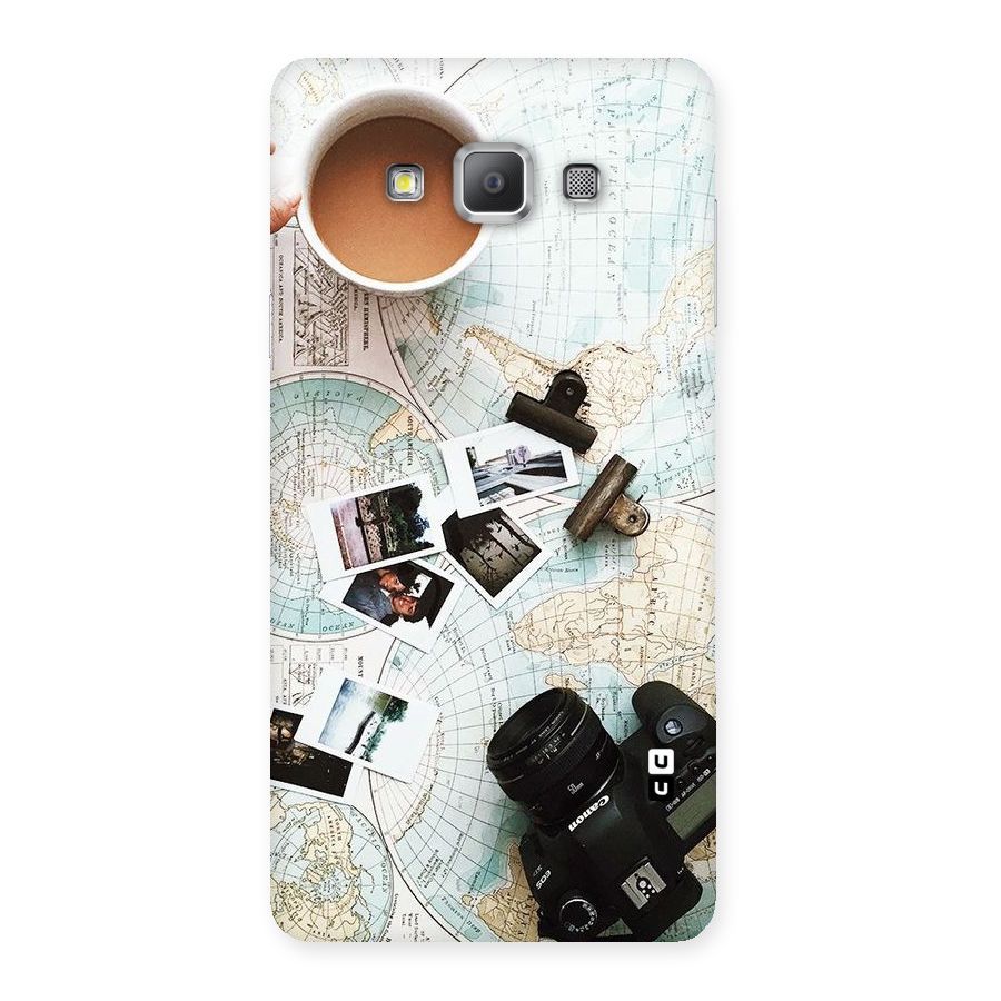 Post Stamps Travel Back Case for Galaxy A7