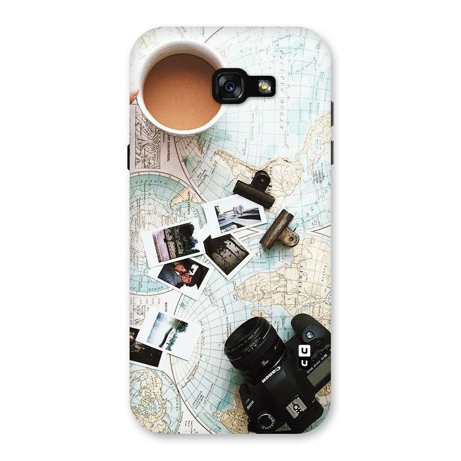 Post Stamps Travel Back Case for Galaxy A7 (2017)