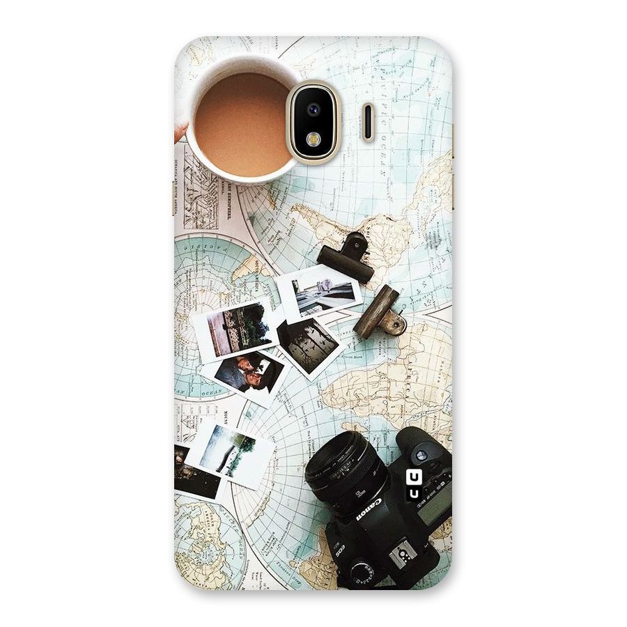 Post Stamps Travel Back Case for Galaxy J4