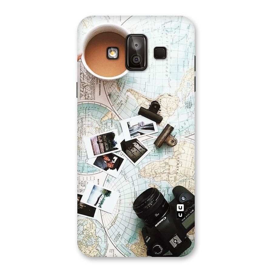 Post Stamps Travel Back Case for Galaxy J7 Duo