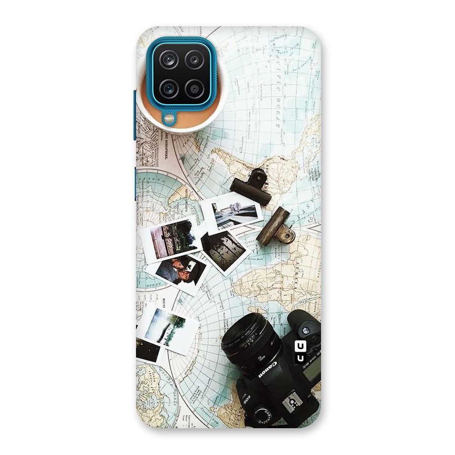 Post Stamps Travel Back Case for Galaxy M12