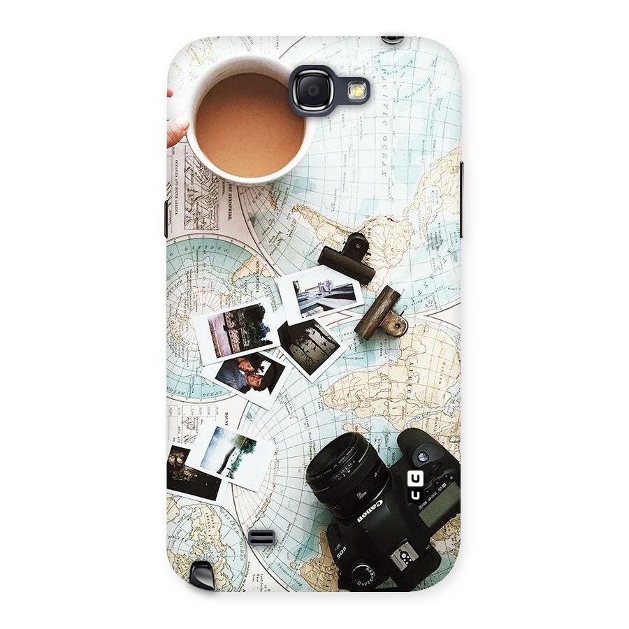 Post Stamps Travel Back Case for Galaxy Note 2