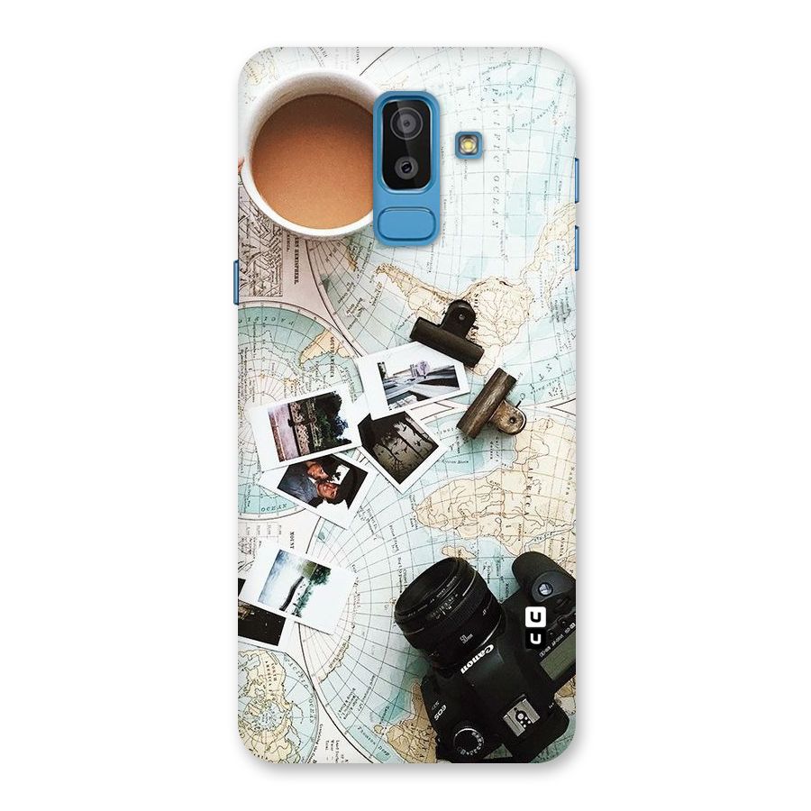 Post Stamps Travel Back Case for Galaxy On8 (2018)