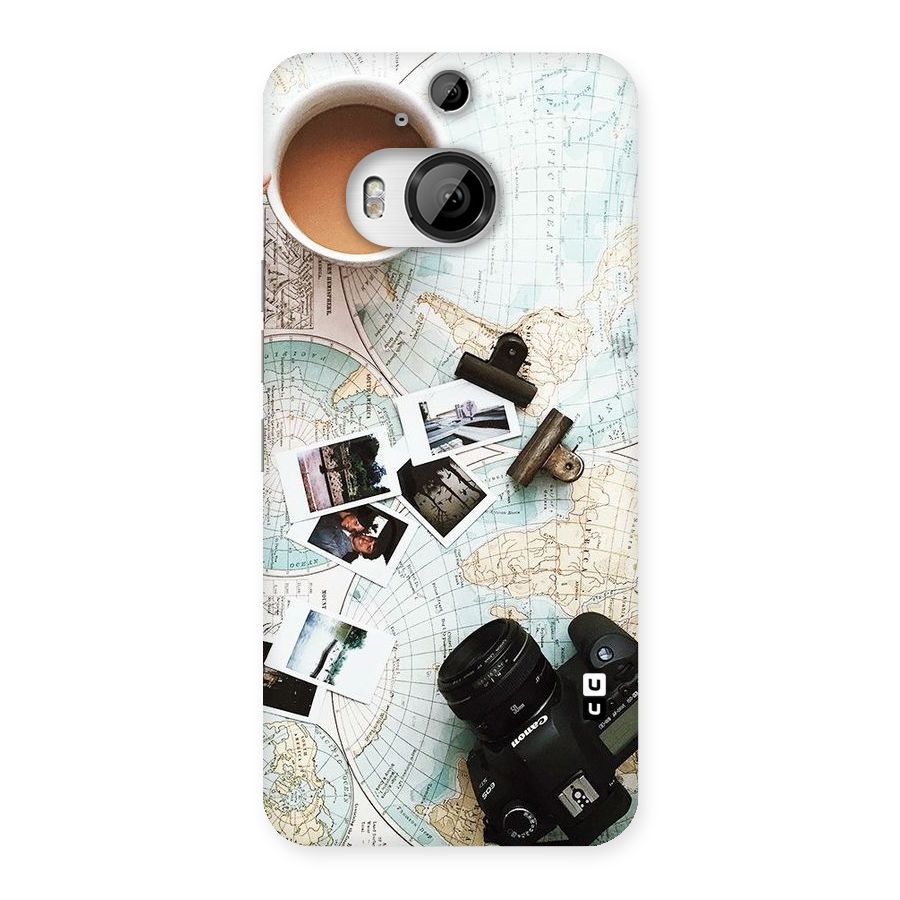 Post Stamps Travel Back Case for HTC One M9 Plus