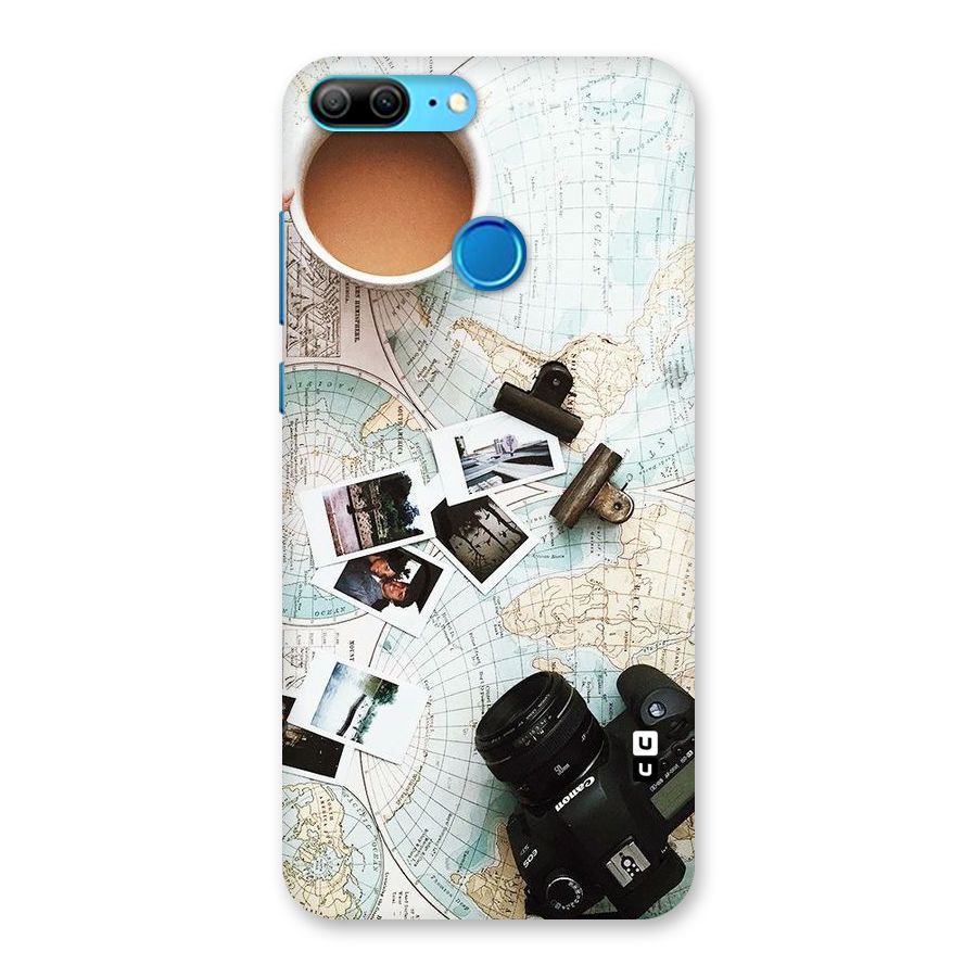 Post Stamps Travel Back Case for Honor 9 Lite