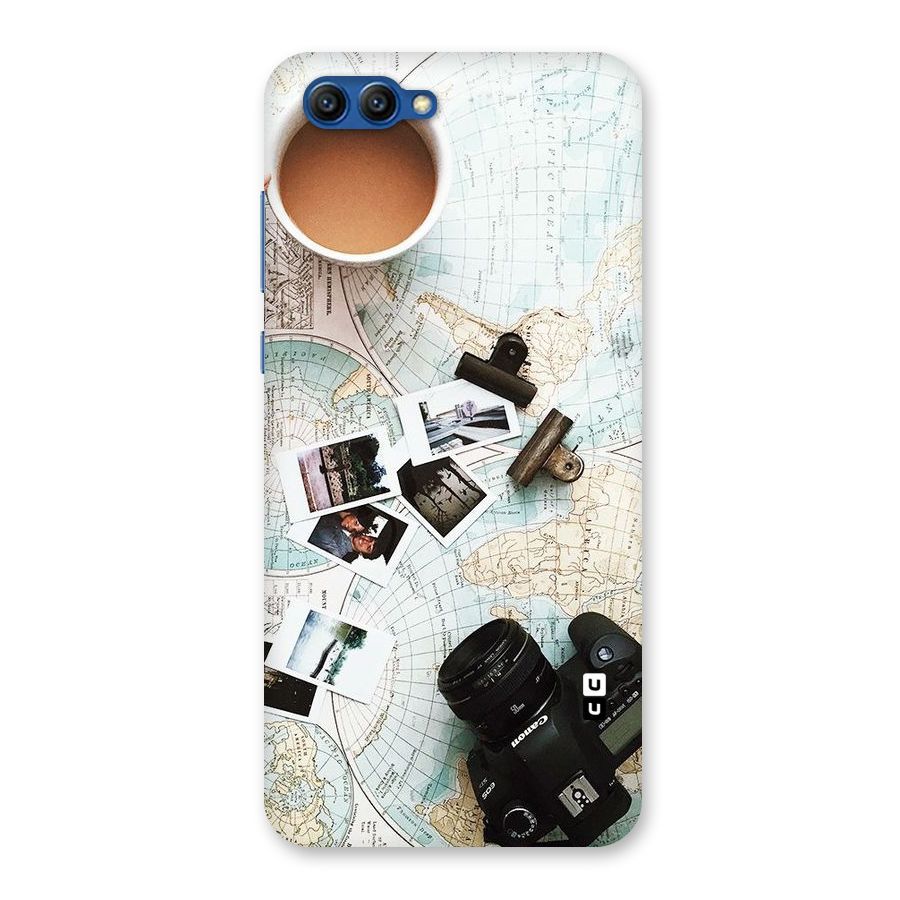 Post Stamps Travel Back Case for Honor View 10