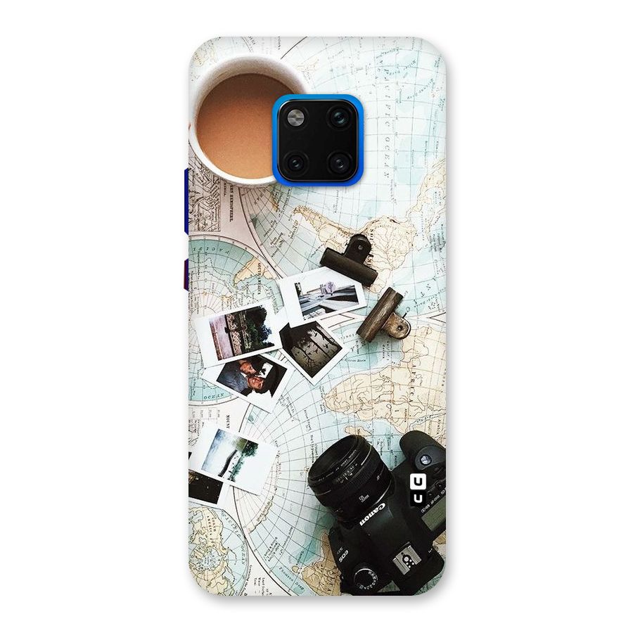 Post Stamps Travel Back Case for Huawei Mate 20 Pro