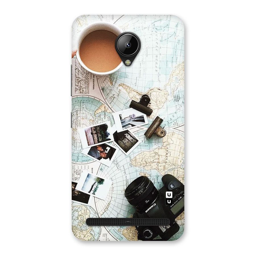 Post Stamps Travel Back Case for Lenovo C2