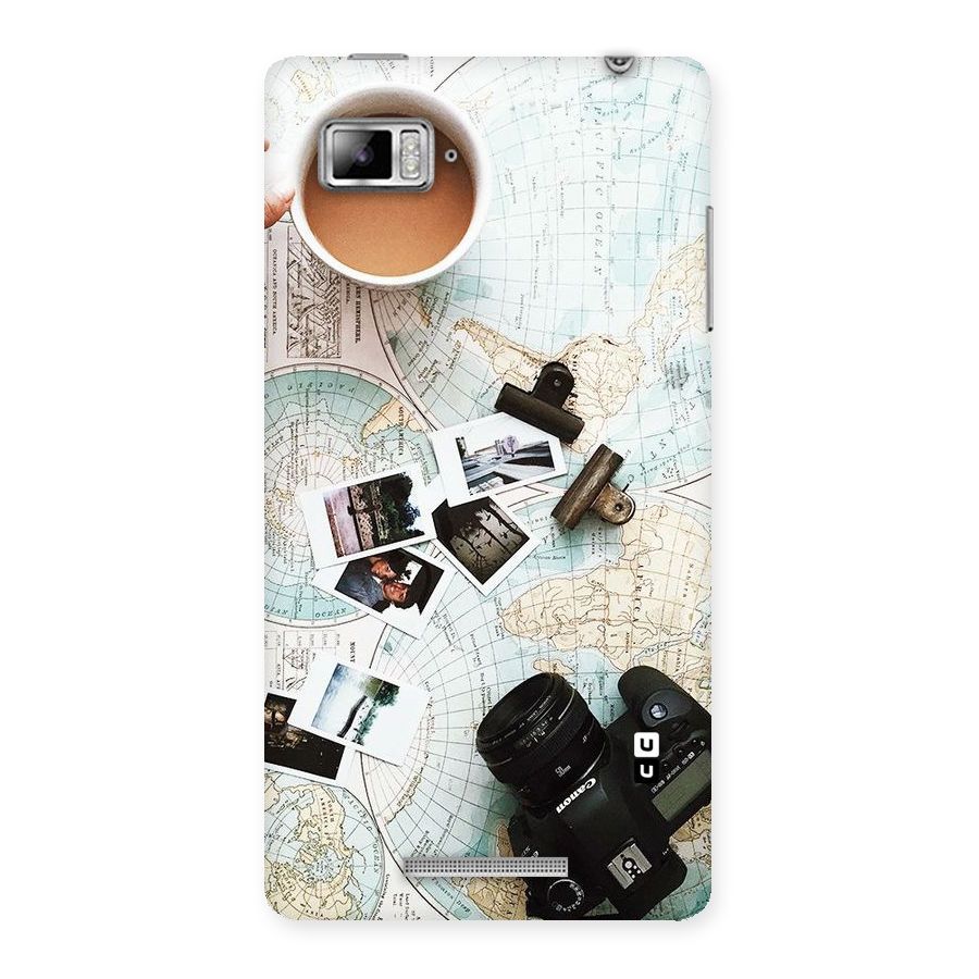 Post Stamps Travel Back Case for Lenovo Vibe Z K910