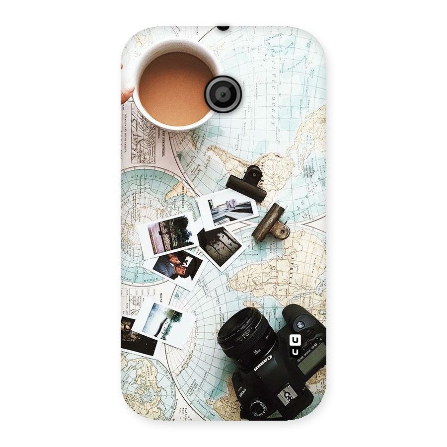 Post Stamps Travel Back Case for Moto E