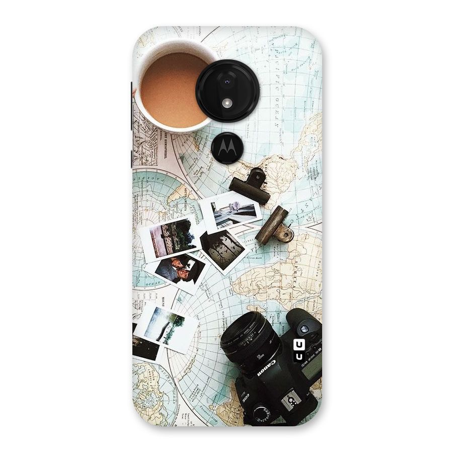 Post Stamps Travel Back Case for Moto G7 Power
