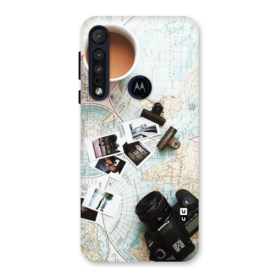 Post Stamps Travel Back Case for Motorola One Macro