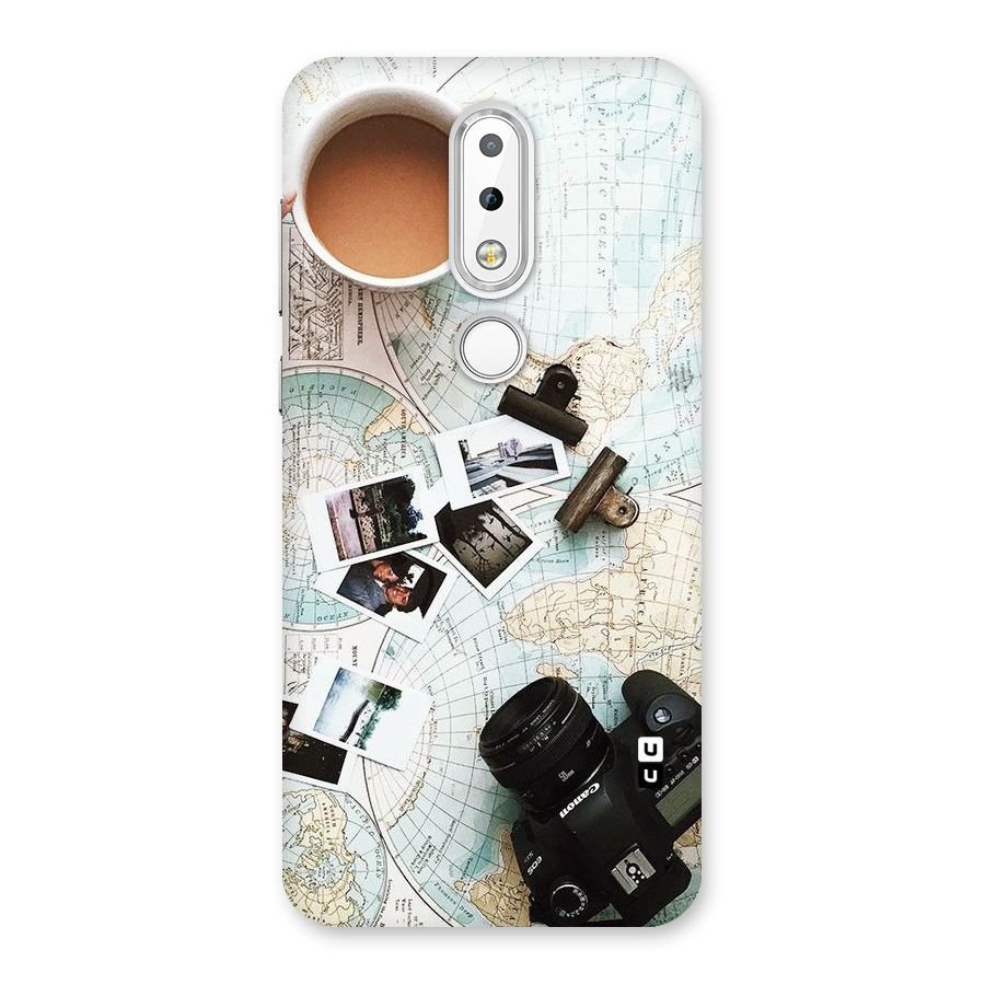 Post Stamps Travel Back Case for Nokia 6.1 Plus