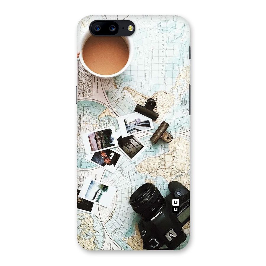 Post Stamps Travel Back Case for OnePlus 5