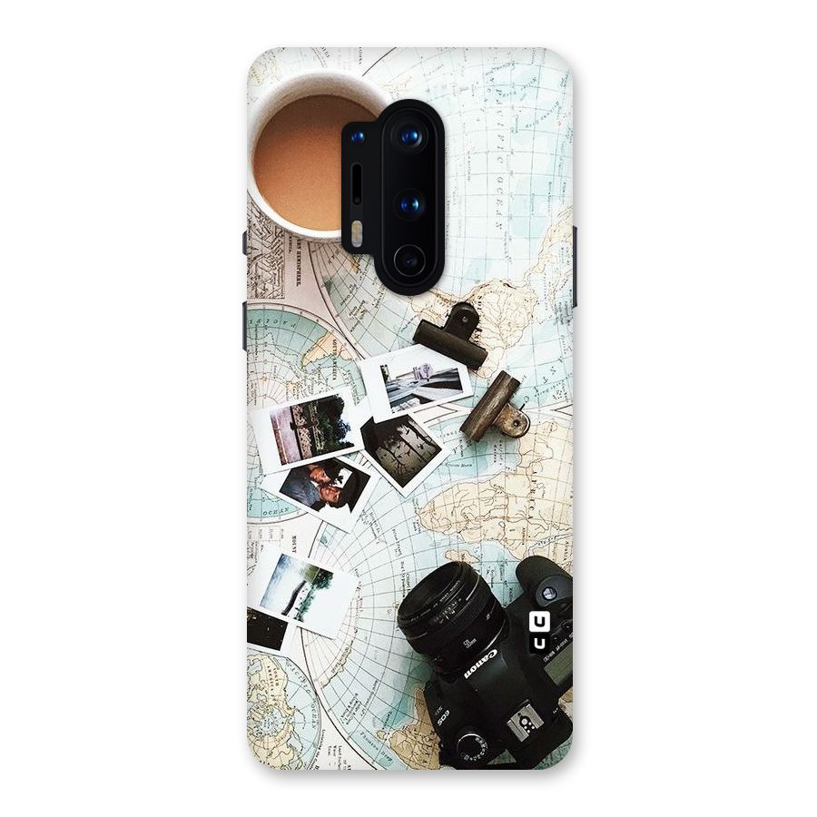 Post Stamps Travel Back Case for OnePlus 8 Pro