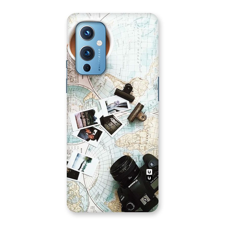 Post Stamps Travel Back Case for OnePlus 9