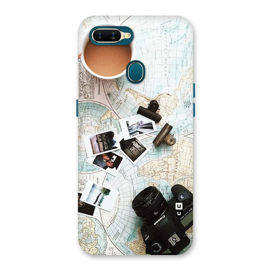 Post Stamps Travel Back Case for Oppo A12s