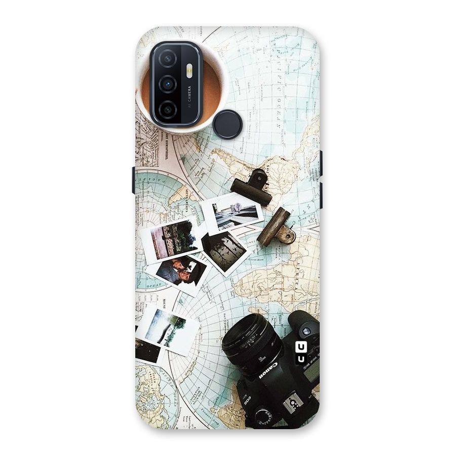 Post Stamps Travel Back Case for Oppo A32
