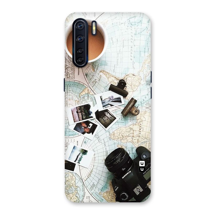 Post Stamps Travel Back Case for Oppo F15