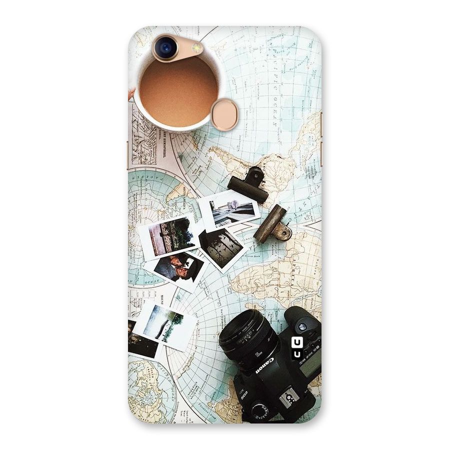 Post Stamps Travel Back Case for Oppo F5