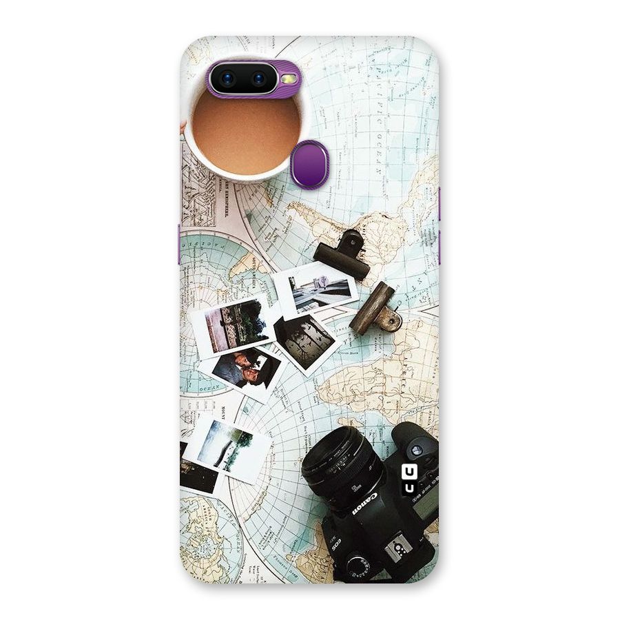 Post Stamps Travel Back Case for Oppo F9