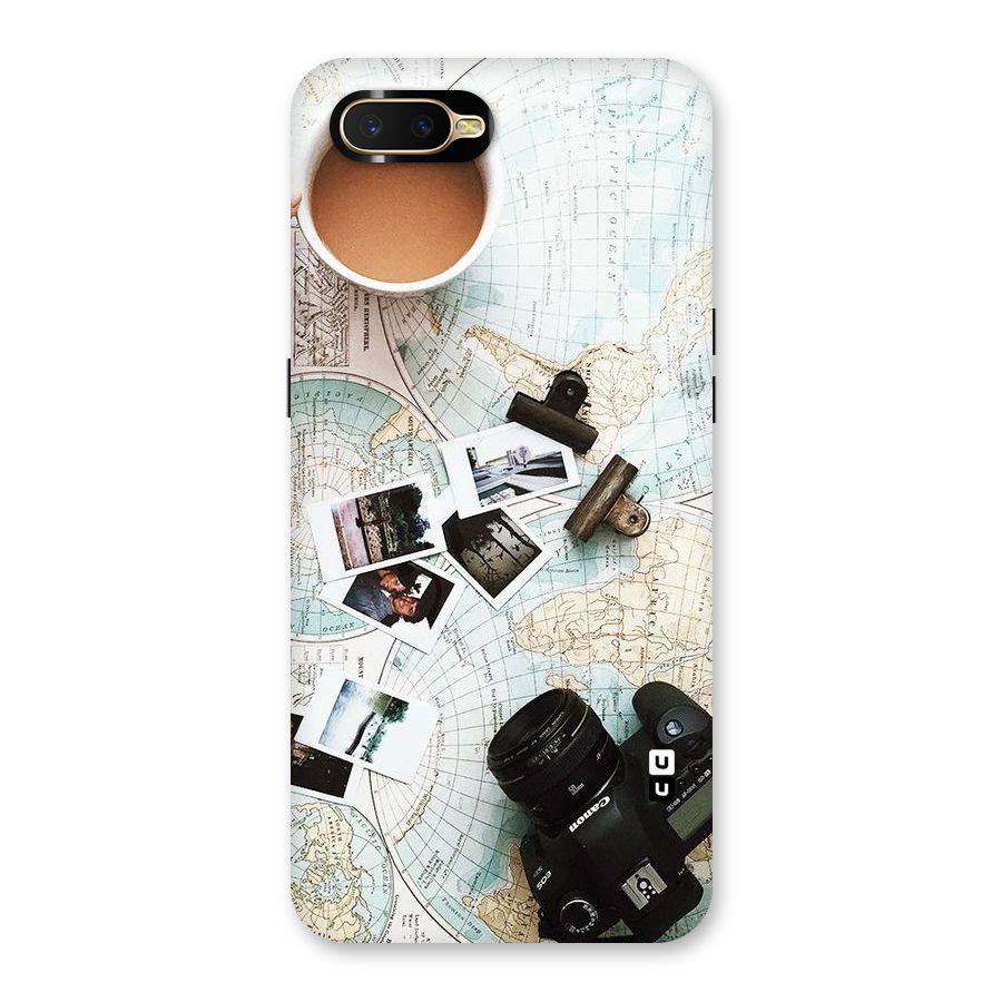 Post Stamps Travel Back Case for Oppo K1