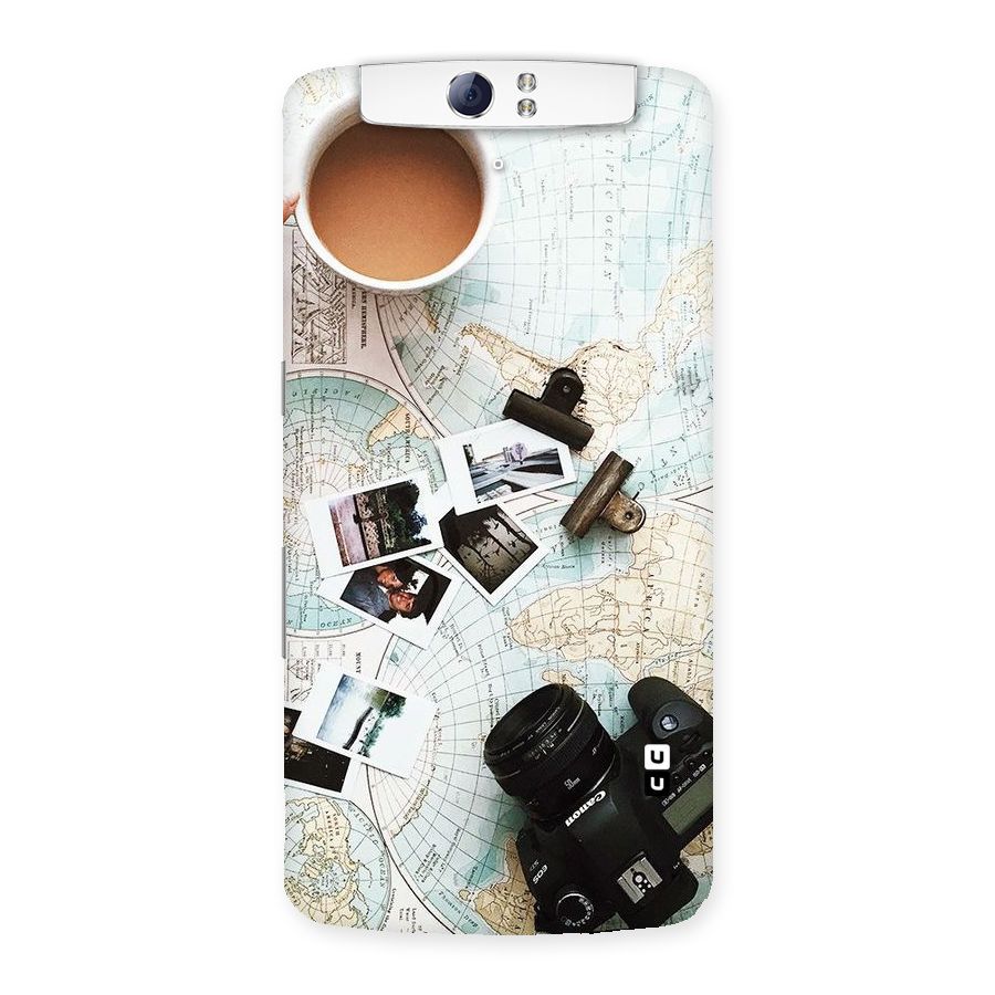 Post Stamps Travel Back Case for Oppo N1