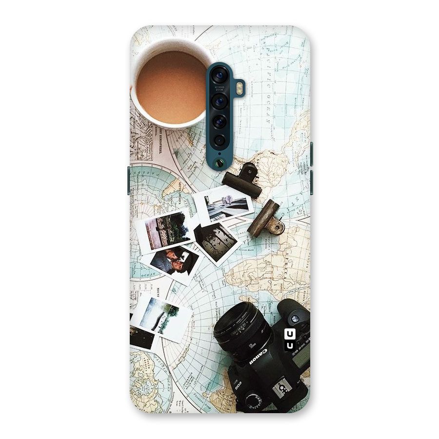 Post Stamps Travel Back Case for Oppo Reno2