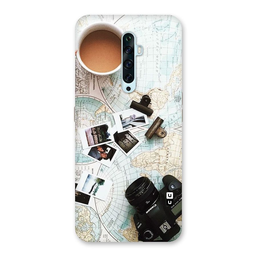 Post Stamps Travel Back Case for Oppo Reno2 Z