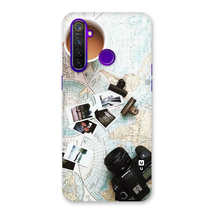 Post Stamps Travel Back Case for Realme 5 Pro