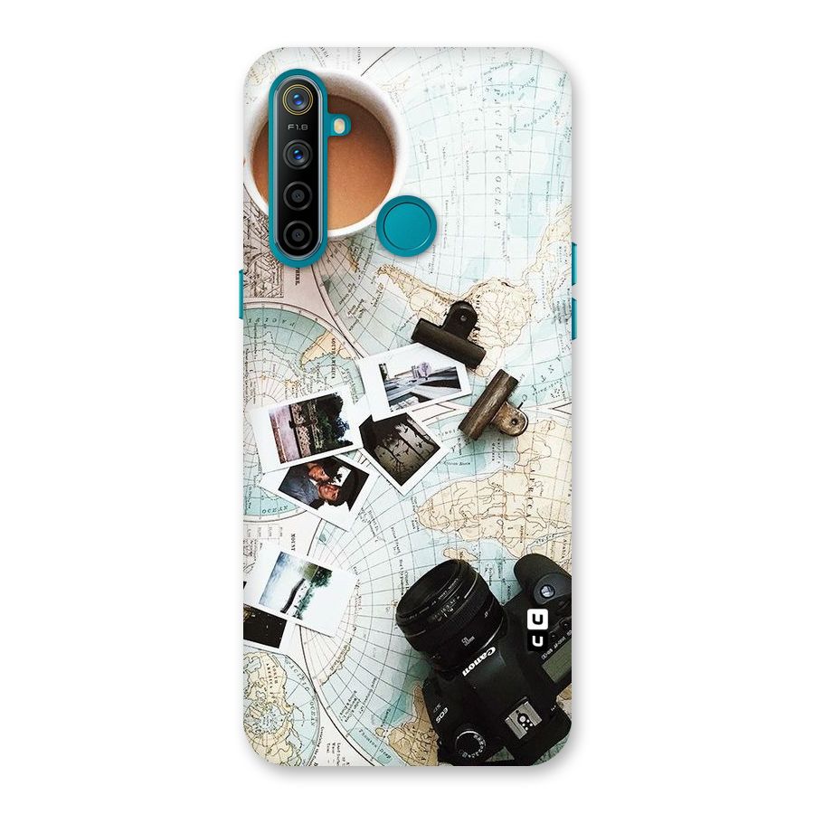 Post Stamps Travel Back Case for Realme 5i