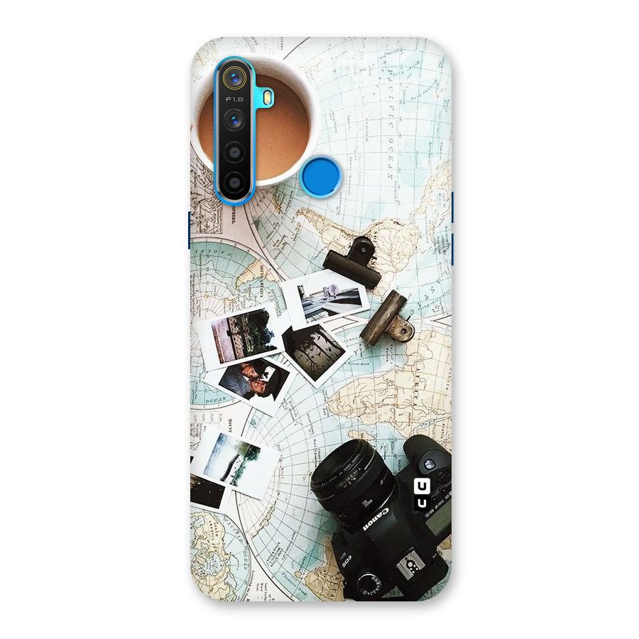 Post Stamps Travel Back Case for Realme 5s