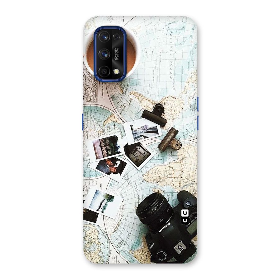Post Stamps Travel Back Case for Realme 7 Pro