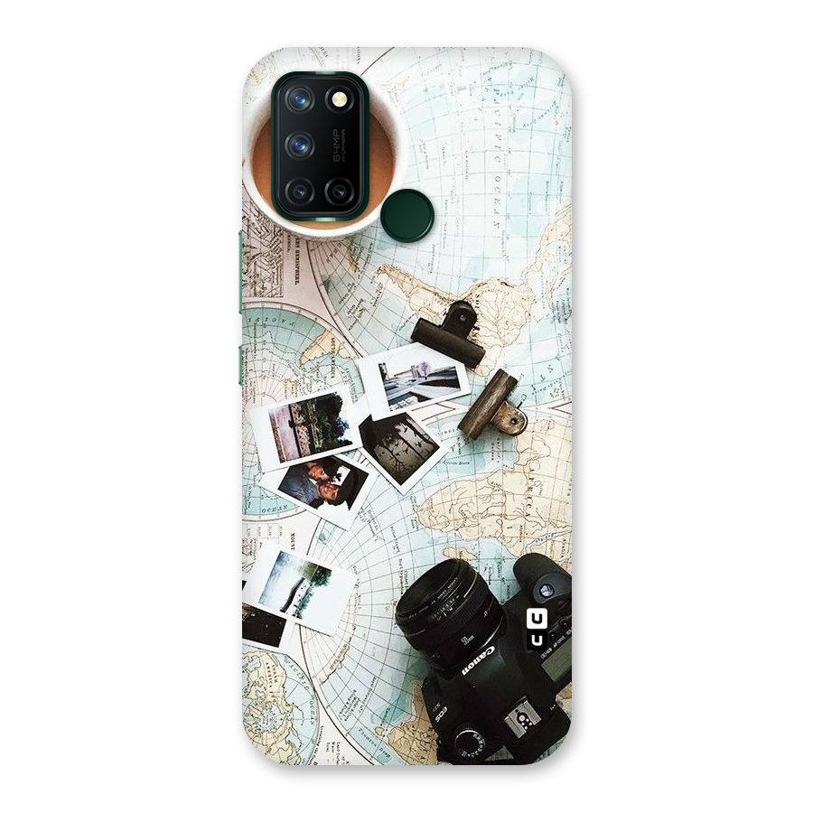 Post Stamps Travel Back Case for Realme 7i