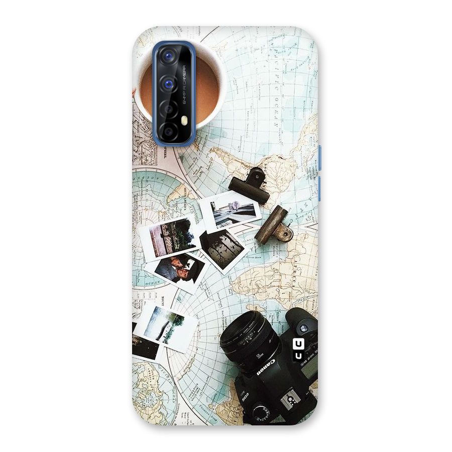 Post Stamps Travel Back Case for Realme Narzo 20 Pro