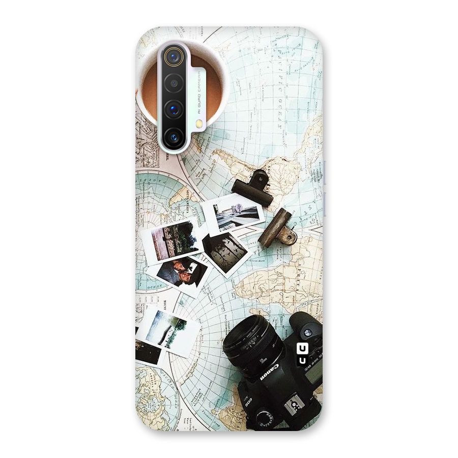 Post Stamps Travel Back Case for Realme X3